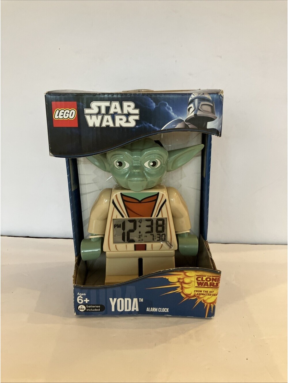 Lego Star Wars Yoda Minifigure Alarm Clock Sealed New In Box 2010